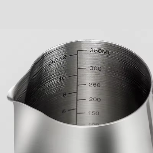 כד נירוסטה גדול להקצפת חלב 600 מ