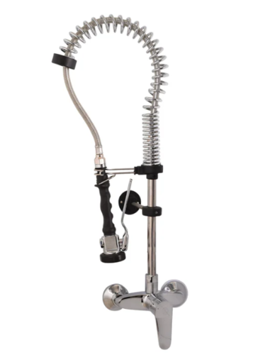 ברז מטבח תעשיתי מהקיר איקון-INOK דגם -2446-91M