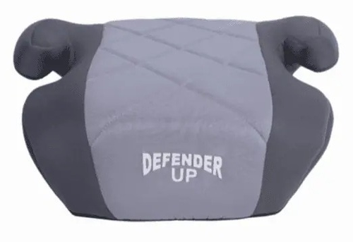 בוסטר הגבהה לילד Defender UP עם ריפוד מלא בתקן R129 החדש - אפור