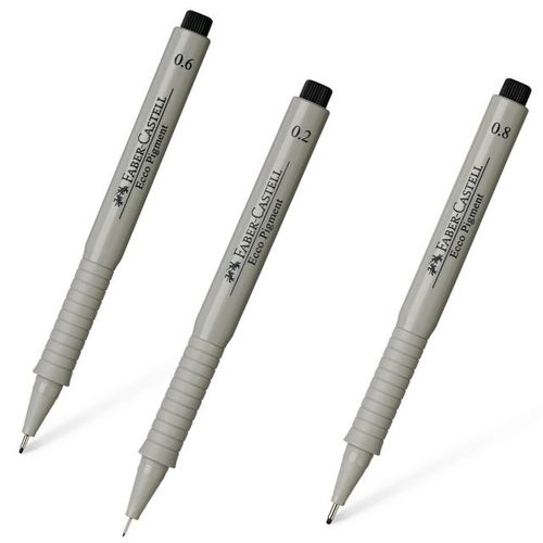 רפידוגרף פאבר קסטל FABER CASTELL Ecco Pigment  