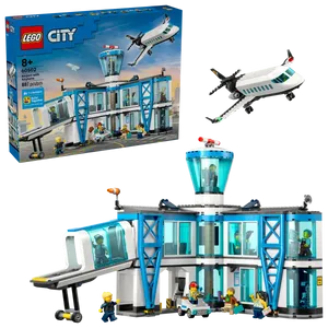 סיטי - שדה תעופה עם מטוס LEGO 60502