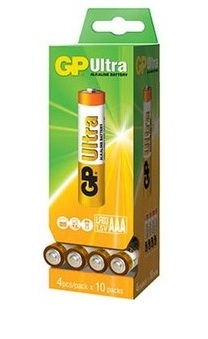 מארז 40 סוללות GP AAA