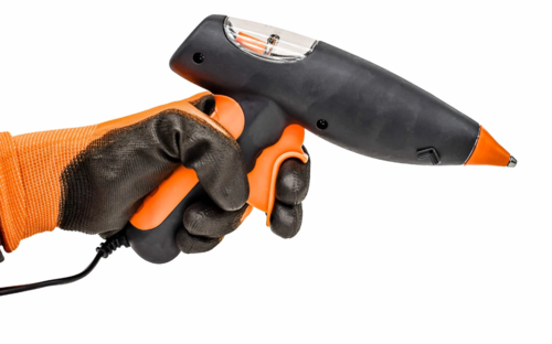 אקדח דבק חם מקצועי 80W HUNTER לעבודות מקצועיות ו-DIY