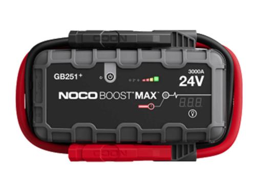 בוסטר התנעה אלקטרוני NOCO GB251 3000A – עוצמה מקצועית לרכבים כבדים