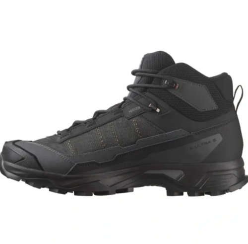 נעלי הרים סולומון Salomon X Ultra 5 Mid Gtx Black/Asphalt גברים