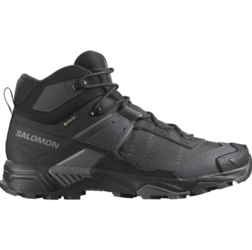 נעלי הרים סולומון Salomon X Ultra 5 Mid Gtx Black/Asphalt גברים
