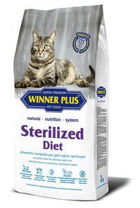 Winner Plus Sterilized Diet לחתולים מסורסים – מזון Super Premium | 2 ק״ג