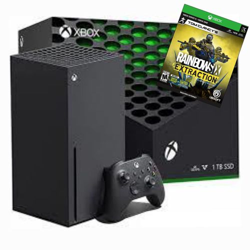 קונסולת Xbox Series X 1TB SSD + משחק RAINBOW SIX EXTRACTION 