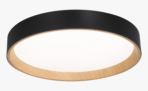 ג"ת 80W LED (צורת-20) שחור+עץ DELTA CCT-DIP 50CM