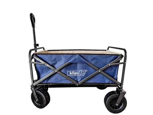 עגלת קמפינג 120 קג ידית טלסקופית דגם Navy | Klips 170120-005 קליפס Klips