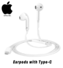 אוזניות ‏חוטיות Apple EarPods (USB-C) MTJY3ZM/A 