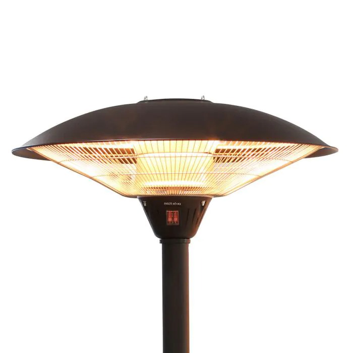 פטריית חימום חשמלית IP34 3000W צבע שחור