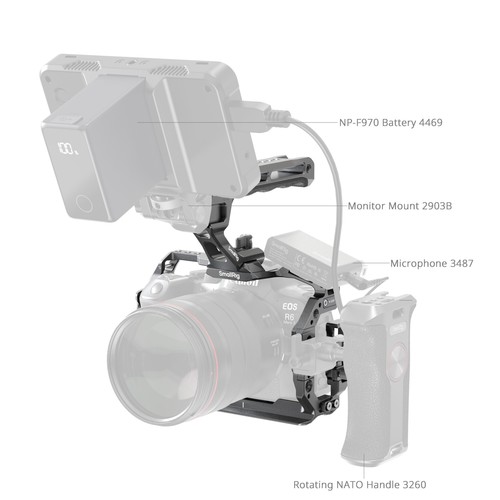 כלוב למצלמה SmallRig 5197 Canon EOS R6 Mark II