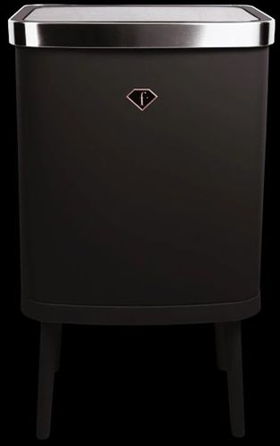 פח חכם 30 ל' עם חיישן תנועה  FashionTV Black & Rose Gold FTV0153