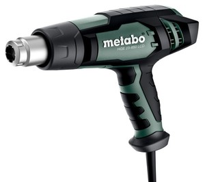 אקדח\מפזר חום 2300W+ אביזרים דגם HGE 23-650 LCD מבית METABO