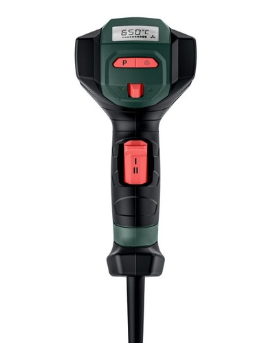 אקדח\מפזר חום 2300W+ אביזרים דגם HGE 23-650 LCD מבית METABO