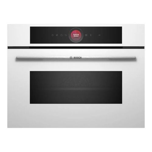 תנור בנוי 45 ליטר משולב מיקרוגל Bosch CMG7241W1 Serie 8 לבן | גרמניה בוש - יבואן רשמי BSH 