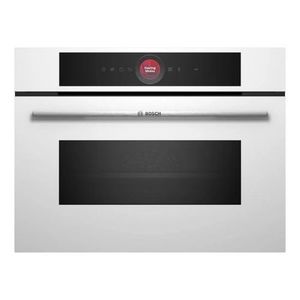תנור בנוי 45 ליטר משולב מיקרוגל Bosch CMG7241W1 Serie 8 לבן | גרמניה בוש - יבואן רשמי BSH 
