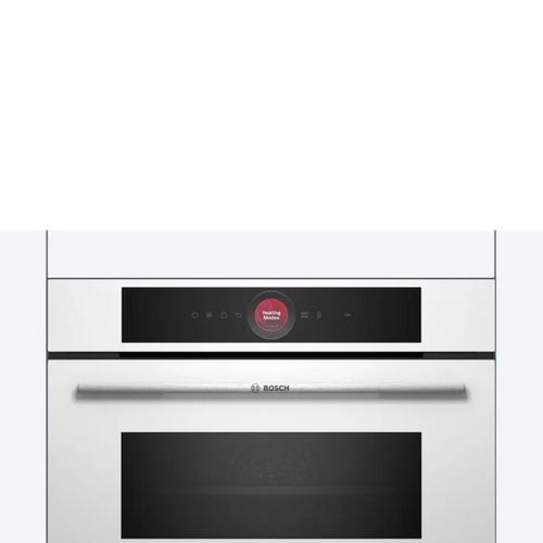תנור בנוי 45 ליטר משולב מיקרוגל Bosch CMG7241W1 Serie 8 לבן | גרמניה בוש - יבואן רשמי BSH 