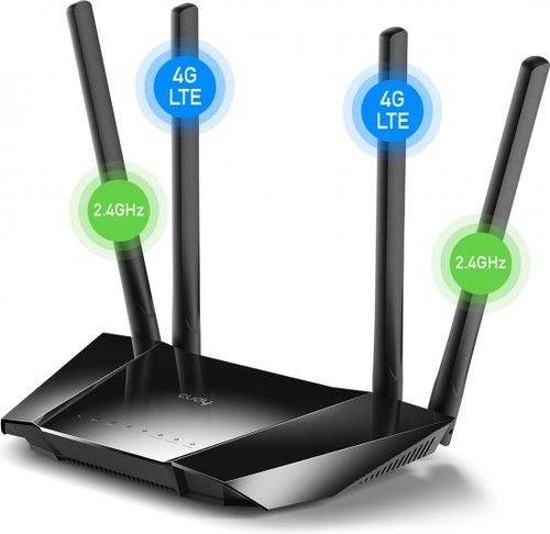 ראוטר סלולרי Cudy 4G LTE 300Mbps Wireless N LT400