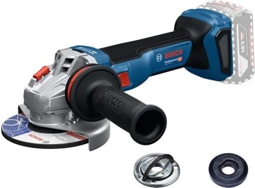 משחזת זווית נטענת 125 מ''מ Bosch GWS 18V-11 SC - גוף בלבד!