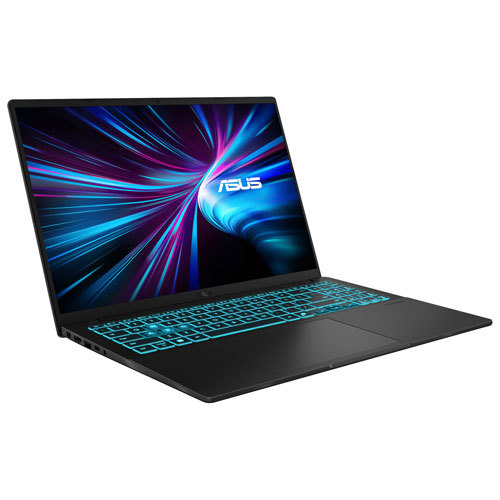 מחשב נייד ASUS V16 Graphics Intel® Core™ Ultra 7 240H 32GB DDR5 1TB NVME RTX 5050 8GB GDDR7 Windows11 64bit 144HZ Black