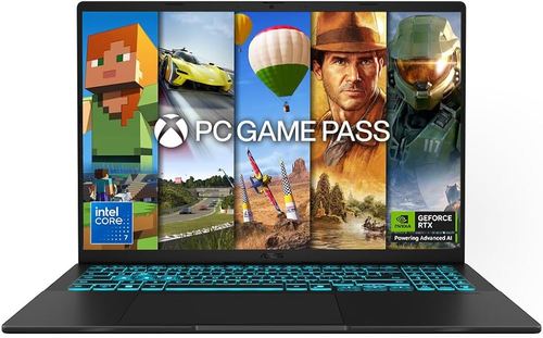 מחשב נייד ASUS V16 Graphics Intel® Core™ Ultra 7 240H 32GB DDR5 1TB NVME RTX 5050 8GB GDDR7 Windows11 64bit 144HZ Black