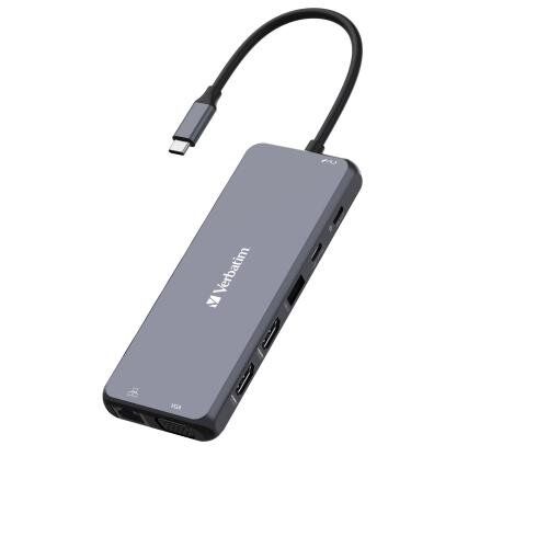 תחנת עגינה USB-C™ Pro Multiport Hub CMH 14 – 14 Ports Verbatim ורבטים