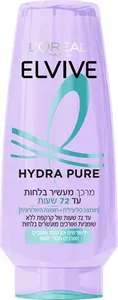 אלביב מרכך הידרה פיור מסייע בהשבת הלחות לשיער 500 מ"ל