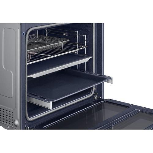 תנור בנוי 76 ליטר פירוליטי Samsung NV7B5755SAK Dual Cook שחור סמסונג