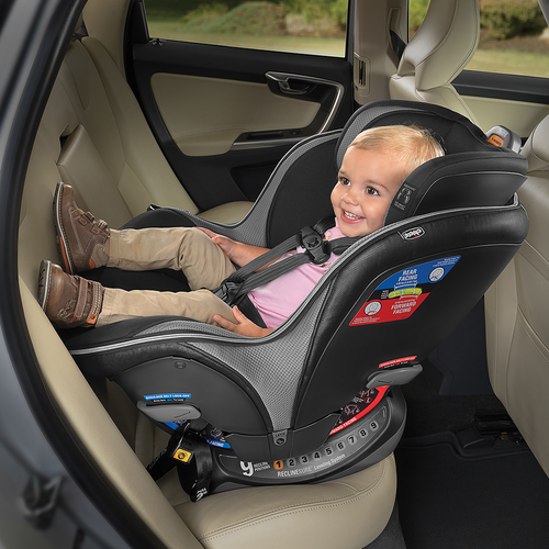 כסא בטיחות דו-כיווני נקסטפיט זיפ Nextfit Zip בצבע שחור/אפור Carbon