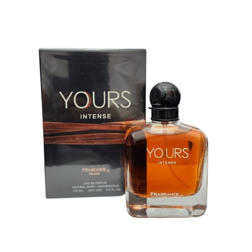 Fragrance Deluxe Yours Intense 100ML EDP פרגרנס דלוקס יורס אינטנס לגבר
