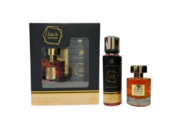 Wadi Al Khaleej Khumar Gift Set 100ML EDP + 250ML Body Mist מארז וואדי אל קאליז