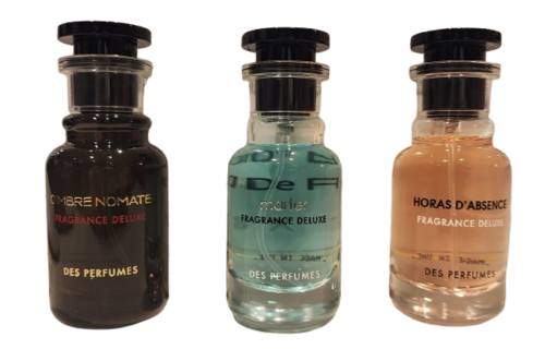 Fragrance Deluxe Des Perfumes 3x30ML EDP מארז 3 בשמי פרגרנס דלוקס יוניסקס