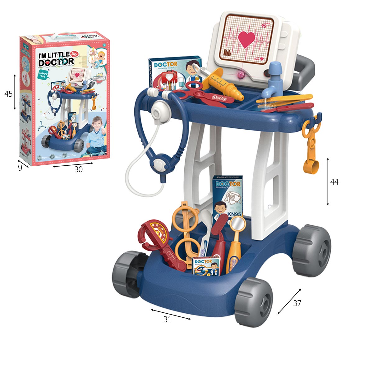 עמדת רופא על גלגלים