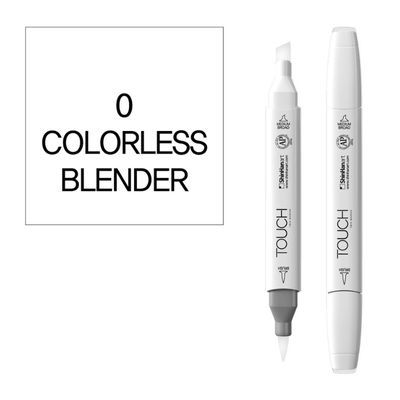 טוש דו צדדי מכחול Touch -Colorless Blender 0