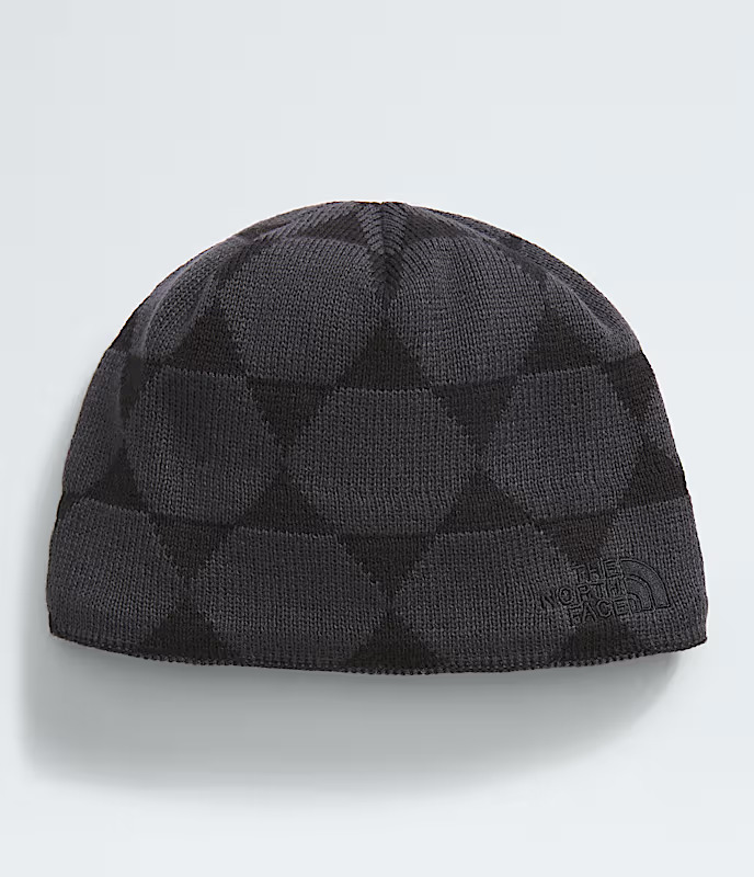 כובע גרב JIM BEANIE בצבע שחור/אפור מבית The North Face