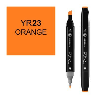 טוש דו צדדי Touch -Orange YR 23