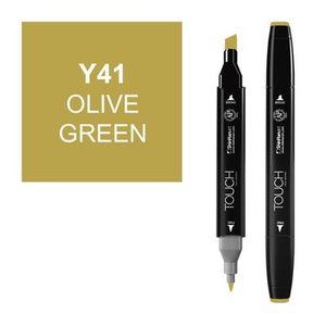 טוש דו צדדי Touch -Olive Green Y 41