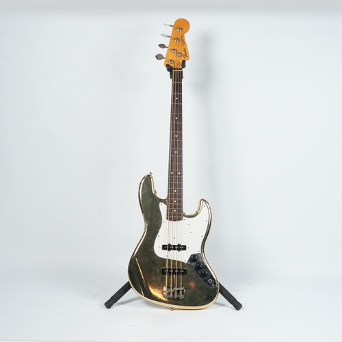 גיטרה בס בצבע זהב - Fender Jazz Bass 4 Strings