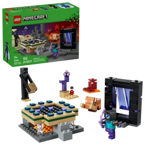  מיינקראפט - מסע לפורטל התחתון ולפורטל הסוף LEGO 21584