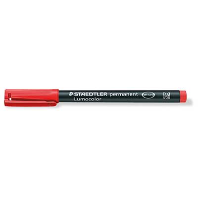 טוש סטדלר M אדום לשקפים