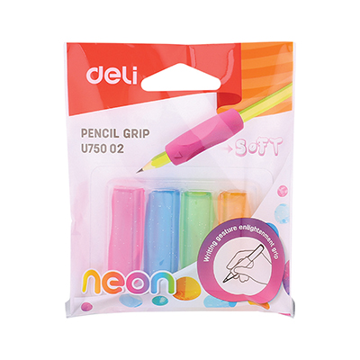 מחזיק ארגונומי לעיפרון deli 75002 1/4