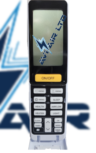 שלט אלחוטי למזגן VRF תדיראן PRIME-HQS01