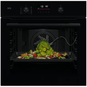 תנור בנוי פירוליטי 71 ליטר AEG ABS65421B SurroundCook שחור | גרמניה אאג