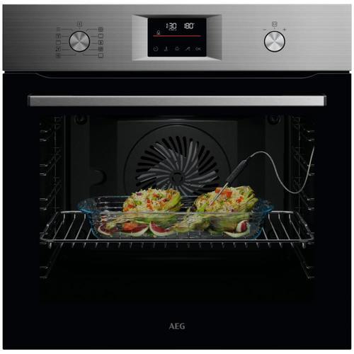 תנור בנוי פירוליטי 71 ליטר AEG ABS65421M SurroundCook נירו' | גרמניה אאג