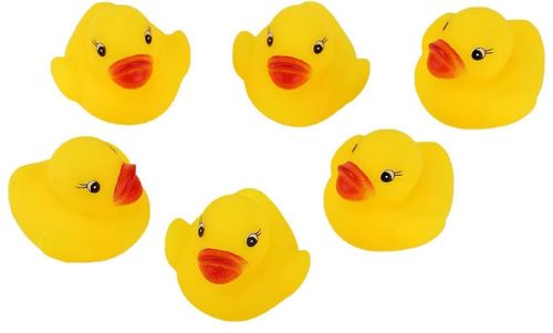 שישיית ברווזוני משחק לאמבטיה