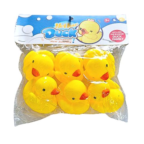 שישיית ברווזוני משחק לאמבטיה