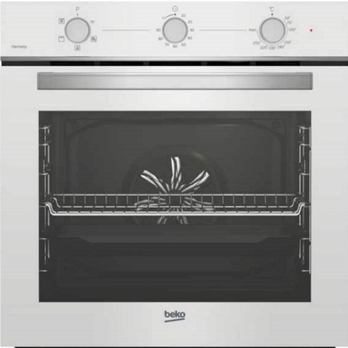 תנור בנוי - 72 ליטר Beko בקו BBIE11100W - זכוכית לבנה
