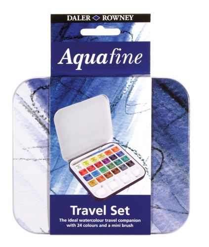 סט צבעי מים 24 טבליות +מכחול AQUAFINE (1)